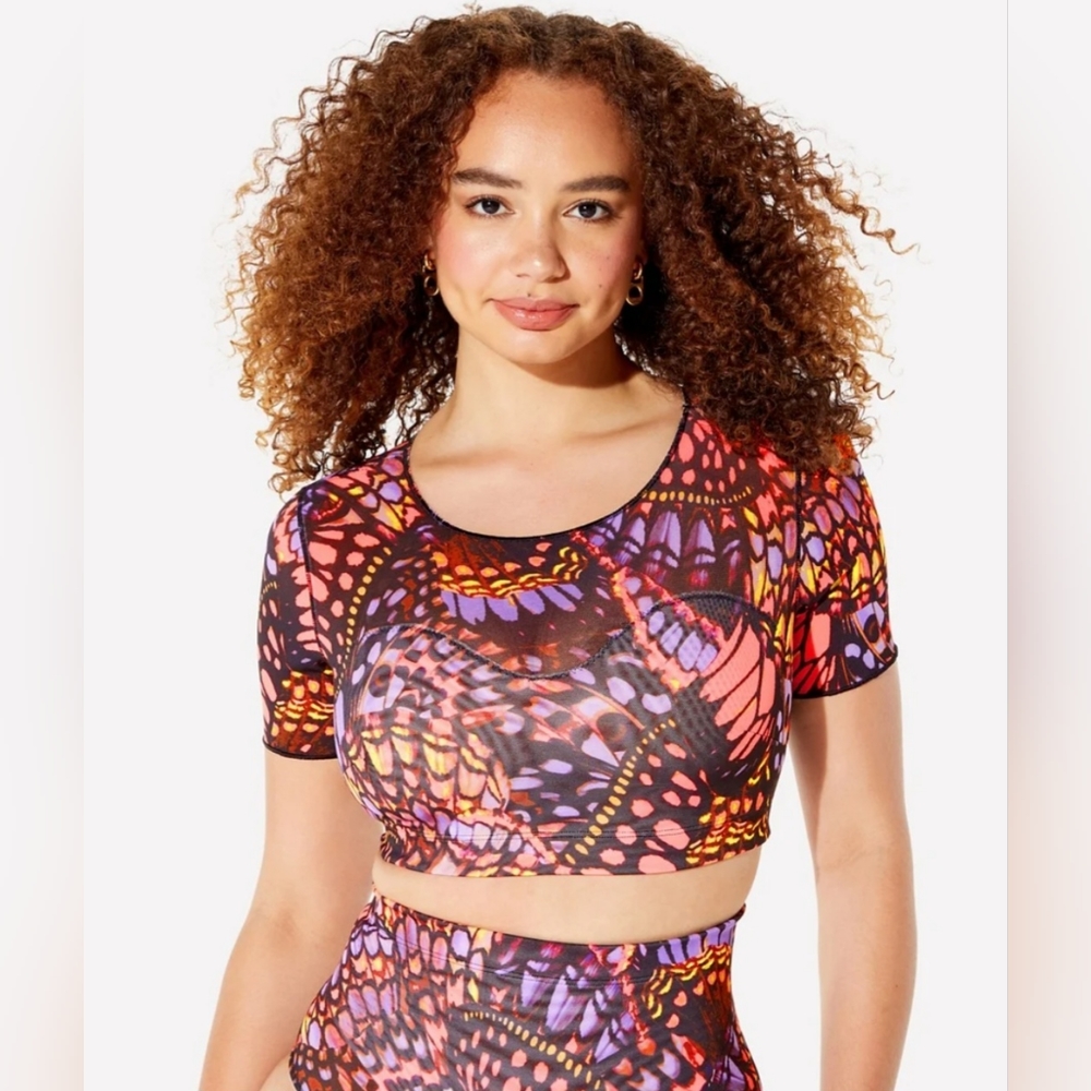 Mesh Me Smoothing Midi Top - image 1
